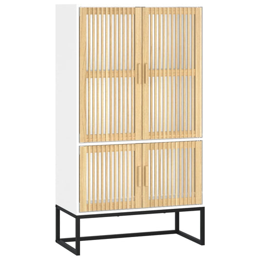 Highboard White 70x35x125 cm Engineered Wood Highboard White 70x35x125 cm Engineered Wood