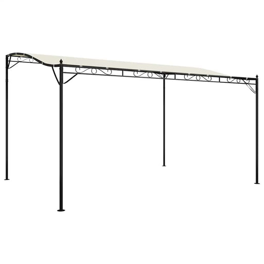 Canopy Cream 4x3 m 180 g/m² Fabric and Steel Canopy Cream 4x3 m 180 g/m² Fabric and Steel