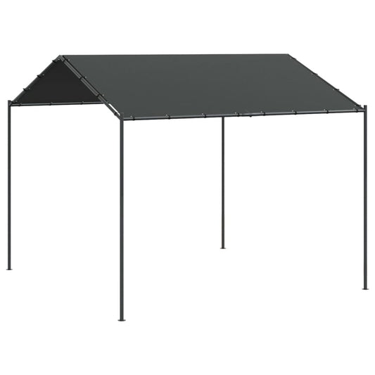 Canopy Tent Anthracite 3x3 m Steel and Fabric Canopy Tent Anthracite 3x3 m Steel and Fabric