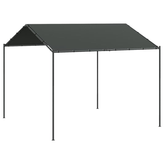 Canopy Tent Anthracite 4x4 m Steel and Fabric Canopy Tent Anthracite 4x4 m Steel and Fabric