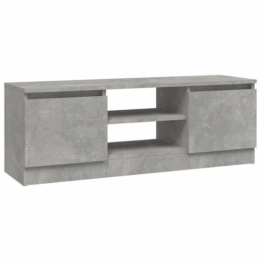 TV Cabinet with Door Concrete Grey 102x30x36 cm TV Cabinet with Door Concrete Grey 102x30x36 cm