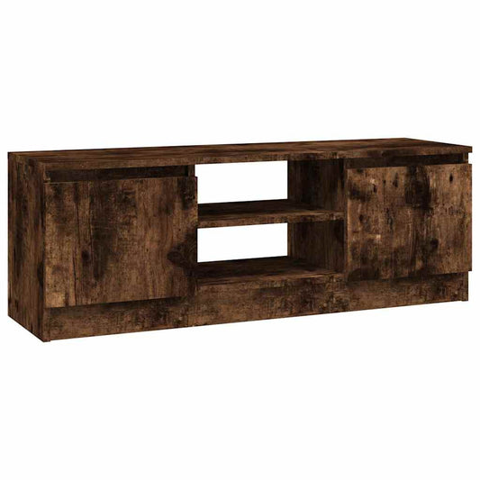 TV Cabinet with Door Smoked Oak 102x30x36 cm TV Cabinet with Door Smoked Oak 102x30x36 cm