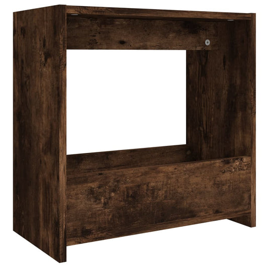 Side Table Smoked Oak 50x26x50 cm Engineered Wood Side Table Smoked Oak 50x26x50 cm Engineered Wood