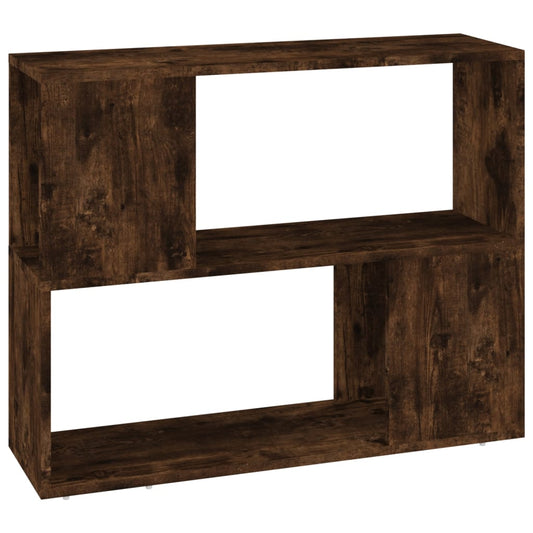 Book Cabinet/Room Divider Smoked Oak 80x24x63 cm Book Cabinet/Room Divider Smoked Oak 80x24x63 cm