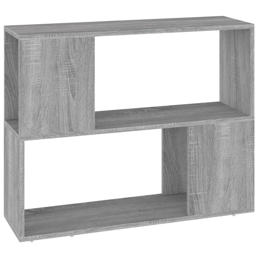 Book Cabinet/Room Divider Grey Sonoma 80x24x63 cm Book Cabinet/Room Divider Grey Sonoma 80x24x63 cm