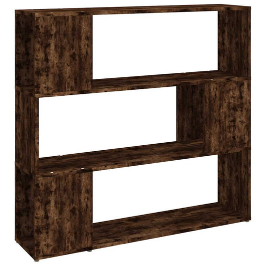 Book Cabinet/Room Divider Smoked Oak 100x24x94 cm Book Cabinet/Room Divider Smoked Oak 100x24x94 cm
