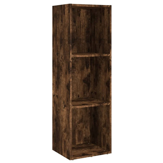 Book Cabinet/TV Cabinet Smoked Oak 36x30x114 cm Engineered Wood Book Cabinet/TV Cabinet Smoked Oak 36x30x114 cm Engineered Wood