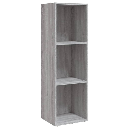 Book Cabinet/TV Cabinet Grey Sonoma 36x30x114 cm Engineered Wood Book Cabinet/TV Cabinet Grey Sonoma 36x30x114 cm Engineered Wood
