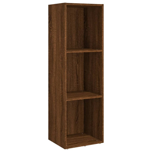 Book Cabinet/TV Cabinet Brown Oak 36x30x114 cm Engineered Wood Book Cabinet/TV Cabinet Brown Oak 36x30x114 cm Engineered Wood