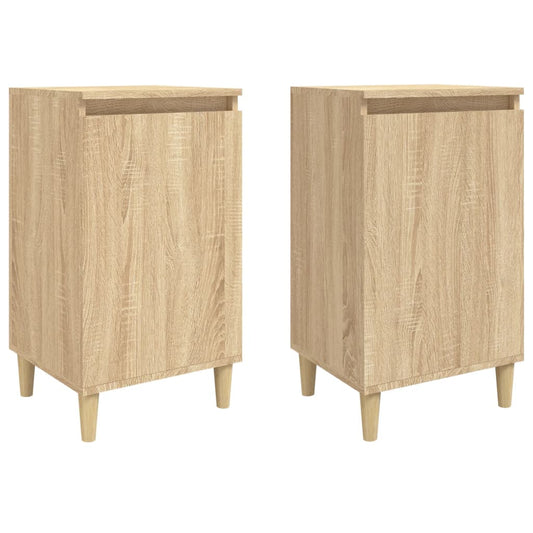 Bedside Cabinets 2 pcs Sonoma Oak 40x35x70 cm Engineered Wood Bedside Cabinets 2 pcs Sonoma Oak 40x35x70 cm Engineered Wood