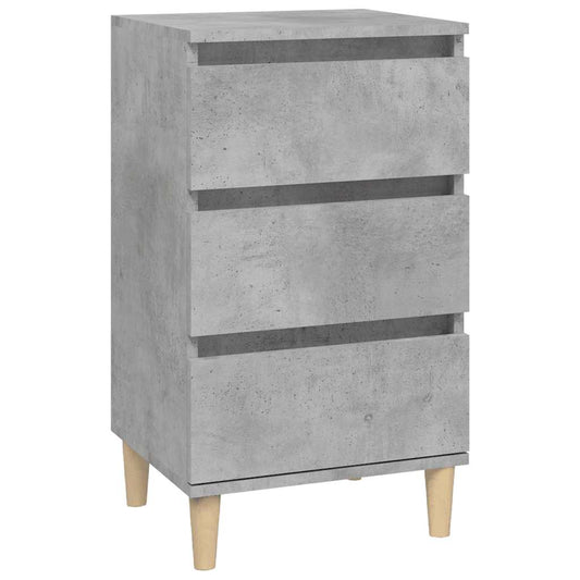 Bedside Cabinet Concrete Grey 40x35x70 cm Engineered Wood Bedside Cabinet Concrete Grey 40x35x70 cm Engineered Wood
