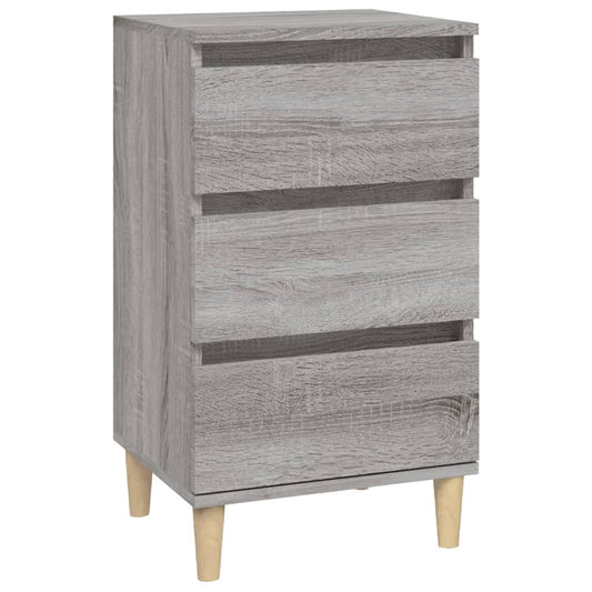 Bedside Cabinet Grey Sonoma 40x35x70 cm Engineered Wood Bedside Cabinet Grey Sonoma 40x35x70 cm Engineered Wood