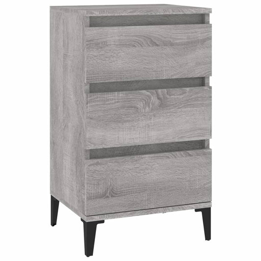 Bedside Cabinet Grey Sonoma 40x35x70 cm Engineered Wood Bedside Cabinet Grey Sonoma 40x35x70 cm Engineered Wood