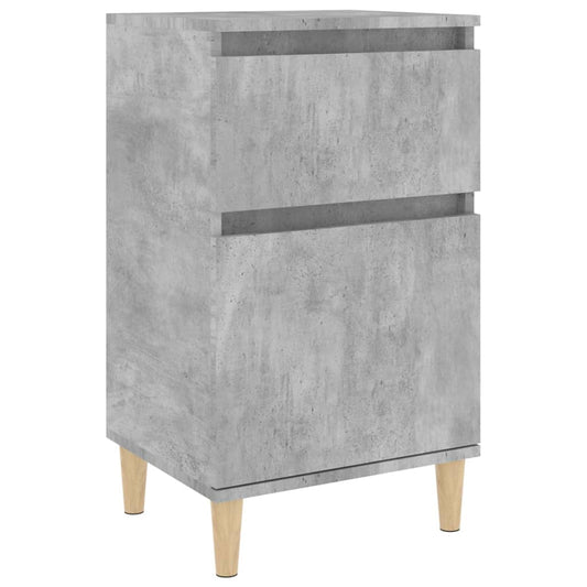 Bedside Cabinet Concrete Grey 40x35x70 cm Bedside Cabinet Concrete Grey 40x35x70 cm