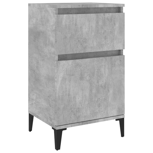 Bedside Cabinet Concrete Grey 40x35x70 cm Bedside Cabinet Concrete Grey 40x35x70 cm