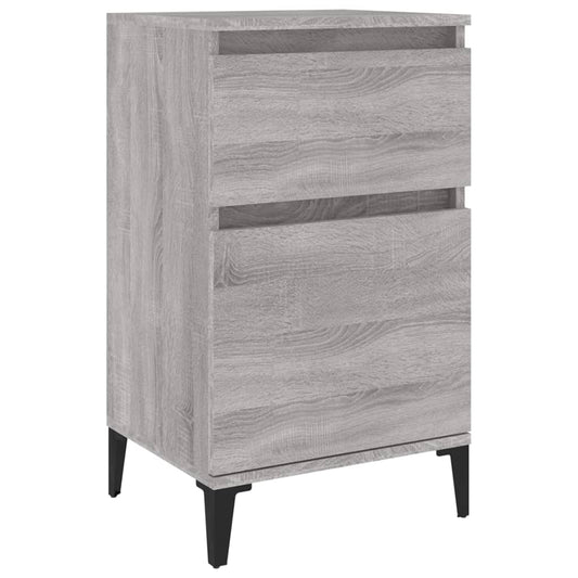 Bedside Cabinet Grey Sonoma 40x35x70 cm Bedside Cabinet Grey Sonoma 40x35x70 cm
