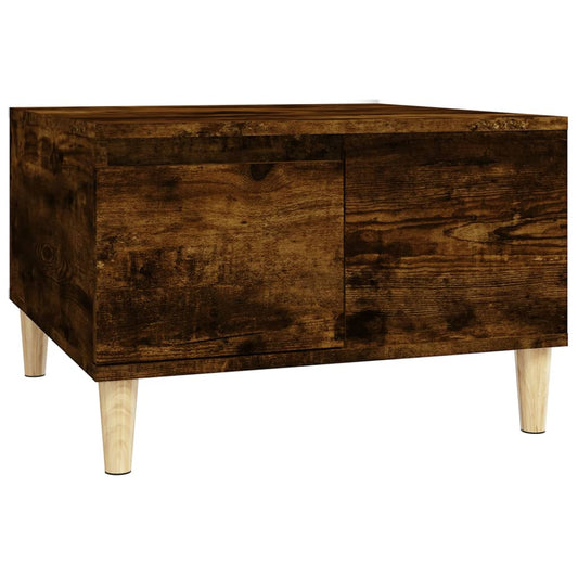 Coffee Table Smoked Oak 55x55x36.5 cm Engineered Wood Coffee Table Smoked Oak 55x55x36.5 cm Engineered Wood