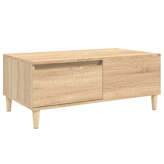 Coffee Table Sonoma Oak 90x50x36.5 cm Engineered Wood Coffee Table Sonoma Oak 90x50x36.5 cm Engineered Wood