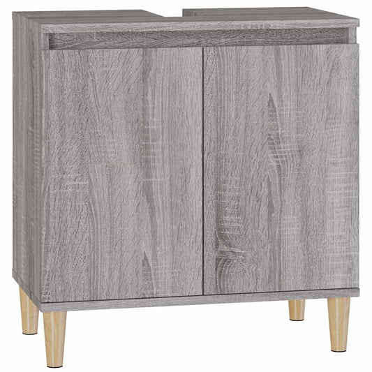 Sink Cabinet Grey Sonoma 58x33x60 cm Engineered Wood Sink Cabinet Grey Sonoma 58x33x60 cm Engineered Wood