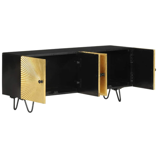 TV Cabinet 110x30x45 cm Solid Wood Mango TV Cabinet 110x30x45 cm Solid Wood Mango