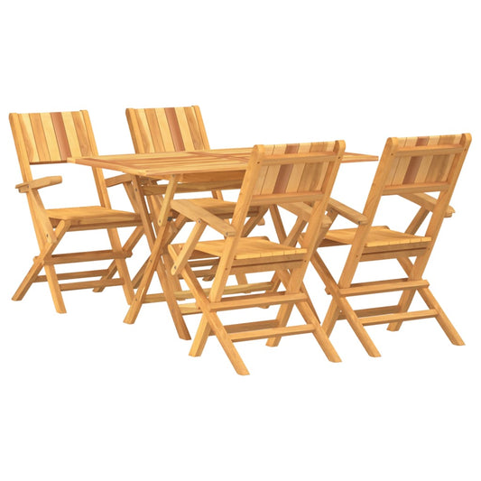 5 Piece Garden Dining Set Solid Wood Teak 5 Piece Garden Dining Set Solid Wood Teak