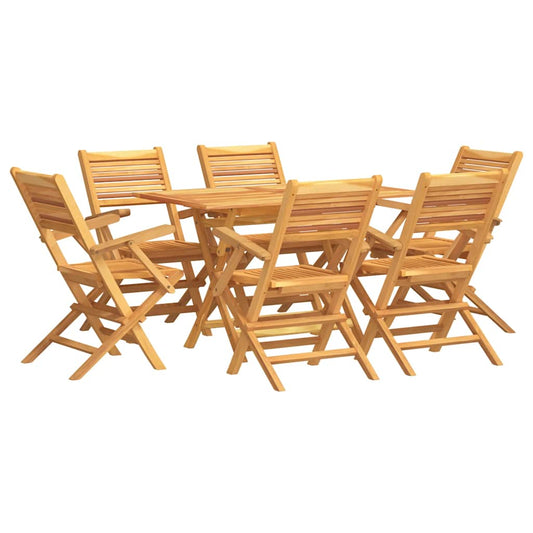 7 Piece Garden Dining Set Solid Wood Teak 7 Piece Garden Dining Set Solid Wood Teak