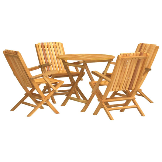 Garden Dining Set | Natural Teak | Solid Teak Wood | Regular | Foldable Garden Dining Set | Natural Teak | Solid Teak Wood | Regular | Foldable