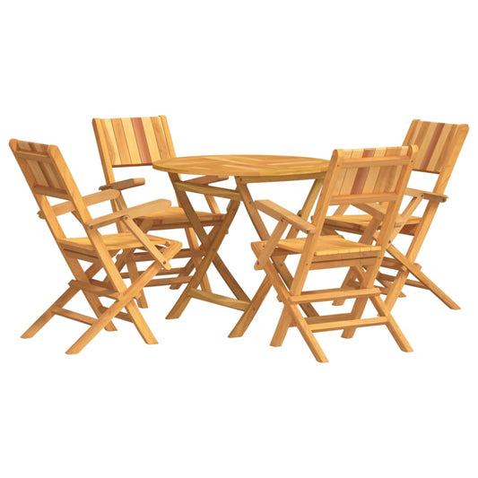 5 Piece Garden Dining Set Solid Wood Teak 5 Piece Garden Dining Set Solid Wood Teak