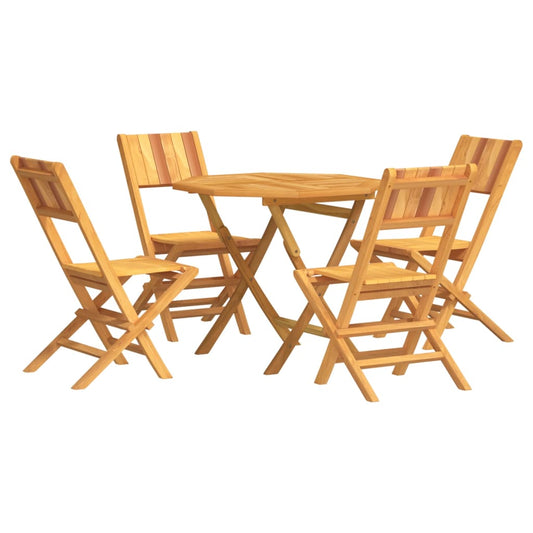 5 Piece Garden Dining Set Solid Wood Teak 5 Piece Garden Dining Set Solid Wood Teak