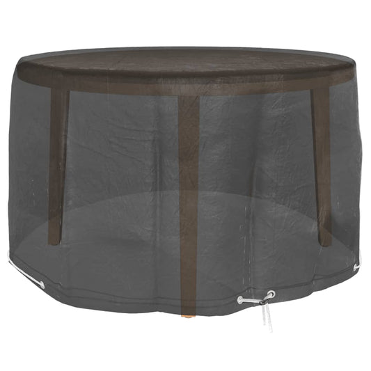 Garden Furniture Covers 2 pcs 6 Eyelets Ø125x75 cm Round Garden Furniture Covers 2 pcs 6 Eyelets Ø125x75 cm Round