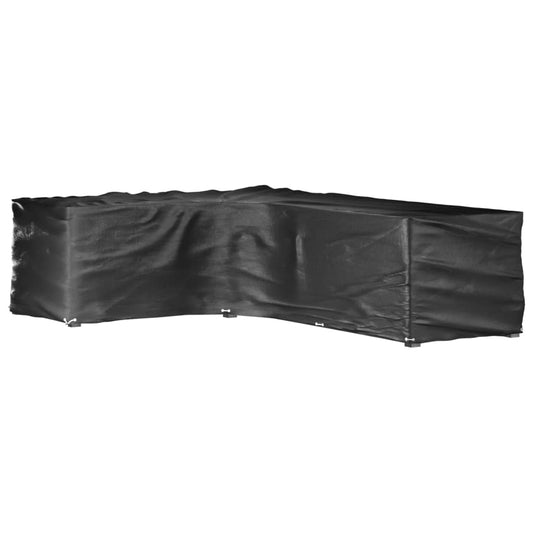 L-Shaped Garden Furniture Covers 2 pcs 18 Eyelets 220x285x80 cm L-Shaped Garden Furniture Covers 2 pcs 18 Eyelets 220x285x80 cm