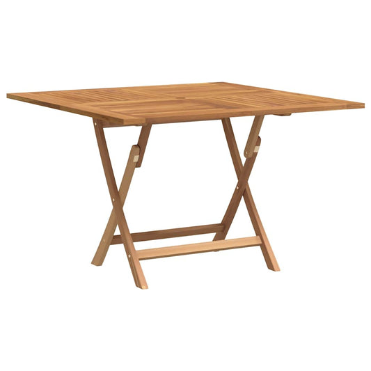 Folding Garden Table 110x110x75 cm Solid Wood Teak Folding Garden Table 110x110x75 cm Solid Wood Teak