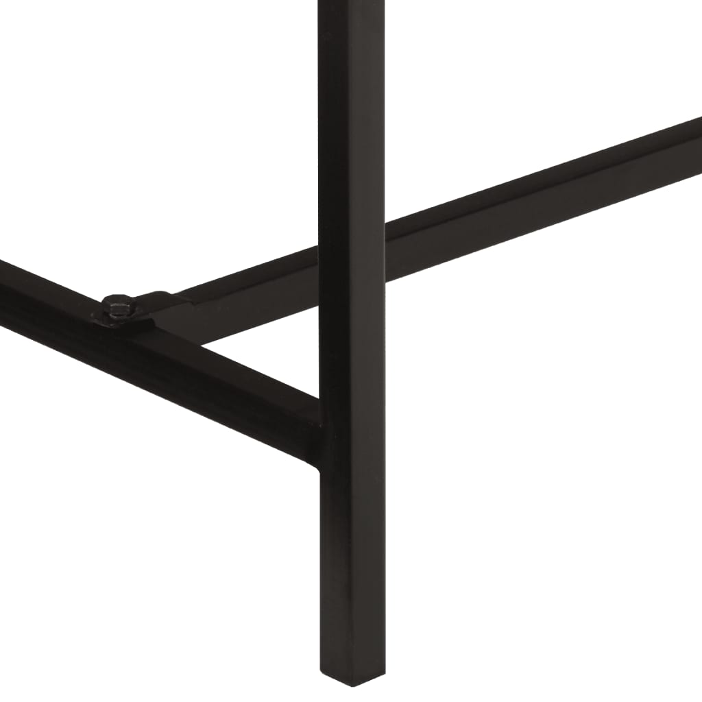 Highboard 80x30x95 cm Solid Rough Wood Mango