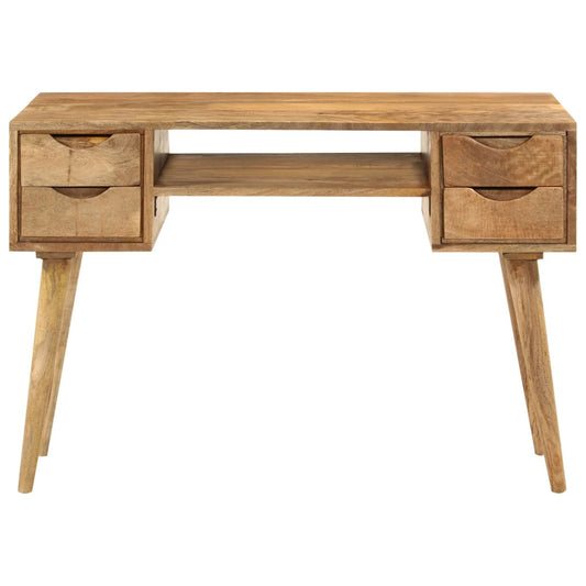 Desk with Drawers 110x47x76 cm Solid Wood Mango Desk with Drawers 110x47x76 cm Solid Wood Mango
