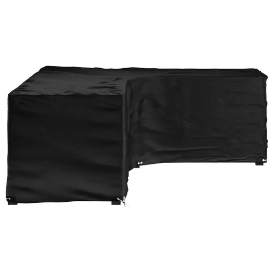 L-Shaped Garden Furniture Cover 18 Eyelets 285x220x80 cm L-Shaped Garden Furniture Cover 18 Eyelets 285x220x80 cm