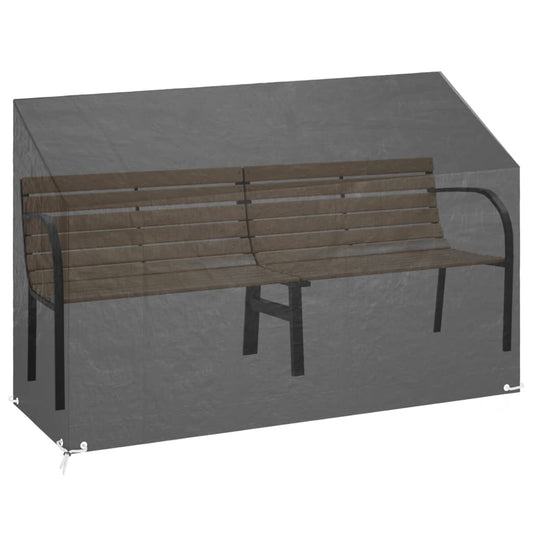 Garden Bench Cover 8 Eyelets 190x70x70/88 cm Polyethylene Garden Bench Cover 8 Eyelets 190x70x70/88 cm Polyethylene