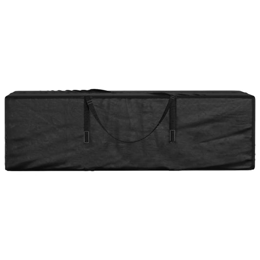 Garden Cushion Storage Bag Black 135x40x55 cm Polyethylene Garden Cushion Storage Bag Black 135x40x55 cm Polyethylene