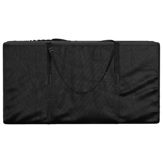 Garden Cushion Storage Bag Black 150x75x75 cm Polyethylene Garden Cushion Storage Bag Black 150x75x75 cm Polyethylene