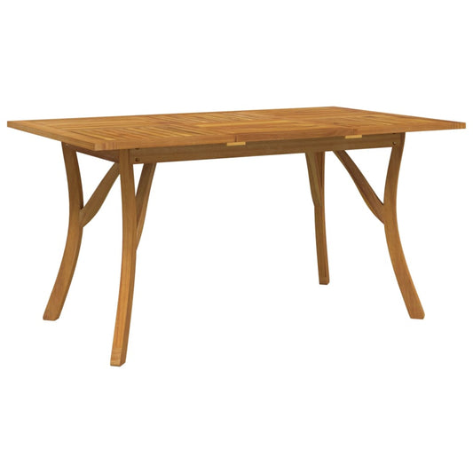 Garden Table 150x90x75 cm Solid Wood Acacia Garden Table 150x90x75 cm Solid Wood Acacia