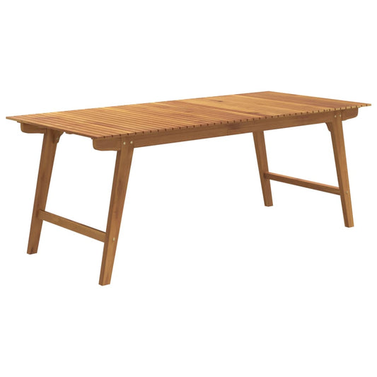 Garden Table 200x90x75 cm Solid Wood Acacia Garden Table 200x90x75 cm Solid Wood Acacia