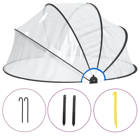 Pool Dome Round 315x158 cm PVC Pool Dome Round 315x158 cm PVC