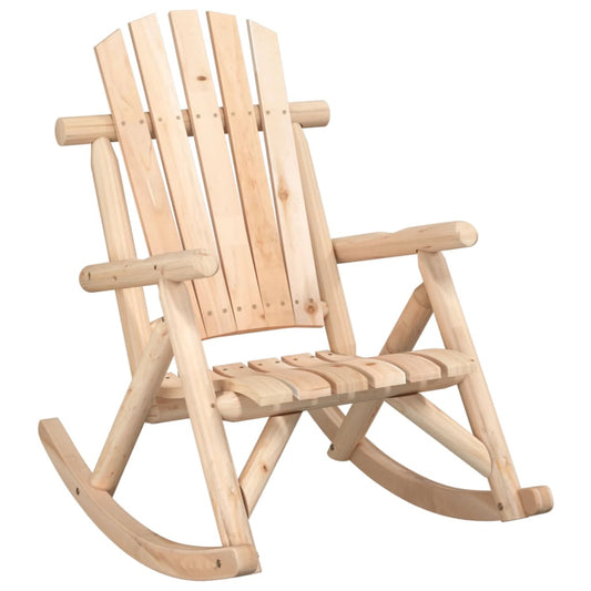 Garden Rocking Chair 69x96x101 cm Solid Wood Spruce Garden Rocking Chair 69x96x101 cm Solid Wood Spruce