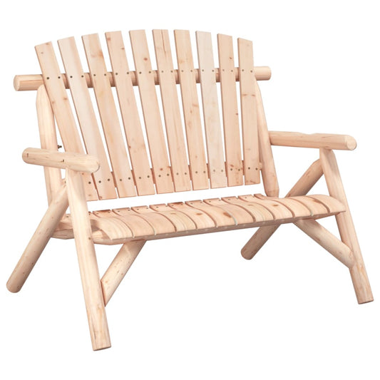 2-Seater Garden Bench 119x85x98 cm Solid Wood Spruce 2-Seater Garden Bench 119x85x98 cm Solid Wood Spruce