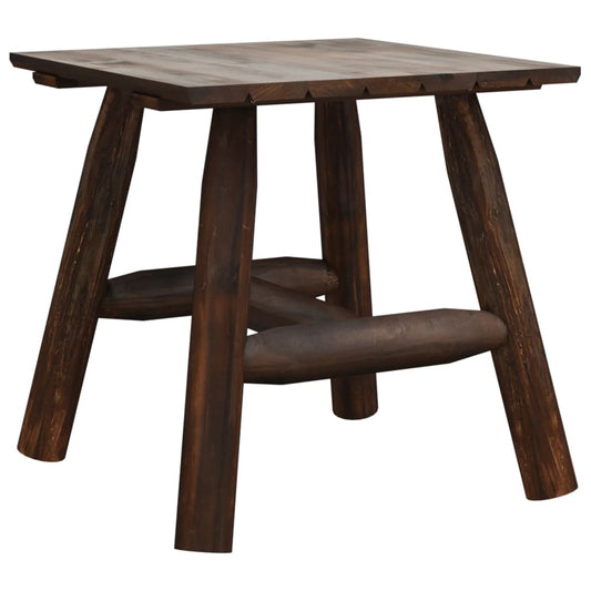 Side Table 49x49x50 cm Solid Wood Spruce Side Table 49x49x50 cm Solid Wood Spruce