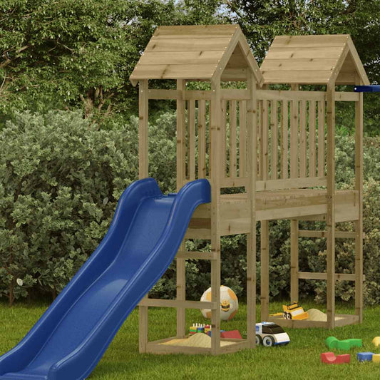 Play Tower 53x46.5x194 cm Impregnated Wood Pine Play Tower 53x46.5x194 cm Impregnated Wood Pine