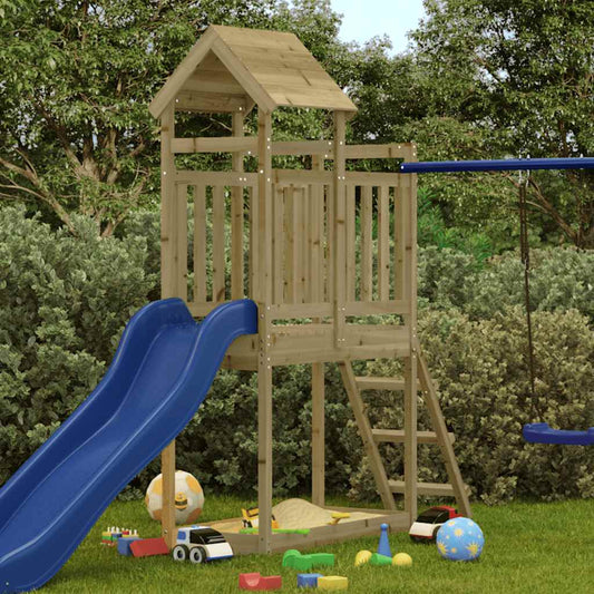 Outdoor Playset 53x110x214 cm Impregnated Wood Pine Outdoor Playset 53x110x214 cm Impregnated Wood Pine