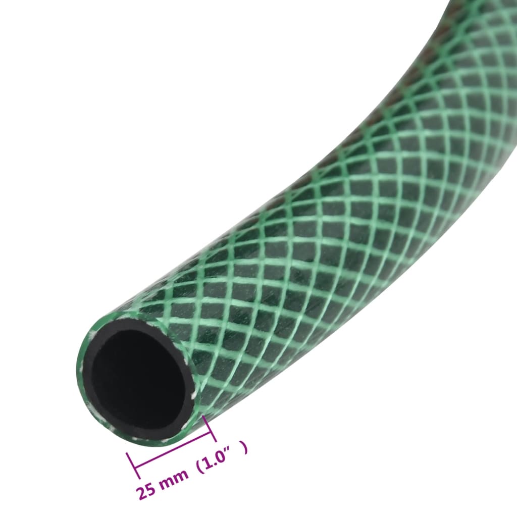 Garden Hose Green 1" 30 m PVC