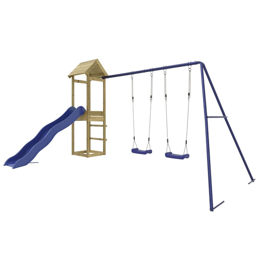 Outdoor Playset Impregnated Wood Pine Outdoor Playset Impregnated Wood Pine