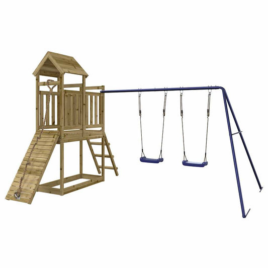 Outdoor Playset Impregnated Wood Pine Outdoor Playset Impregnated Wood Pine