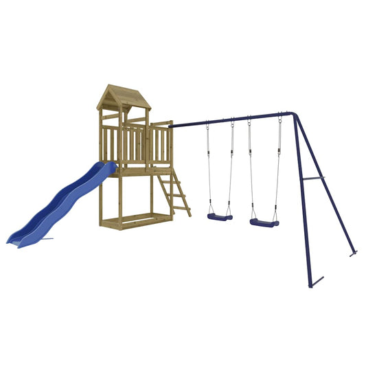 Outdoor Playset Impregnated Wood Pine Outdoor Playset Impregnated Wood Pine